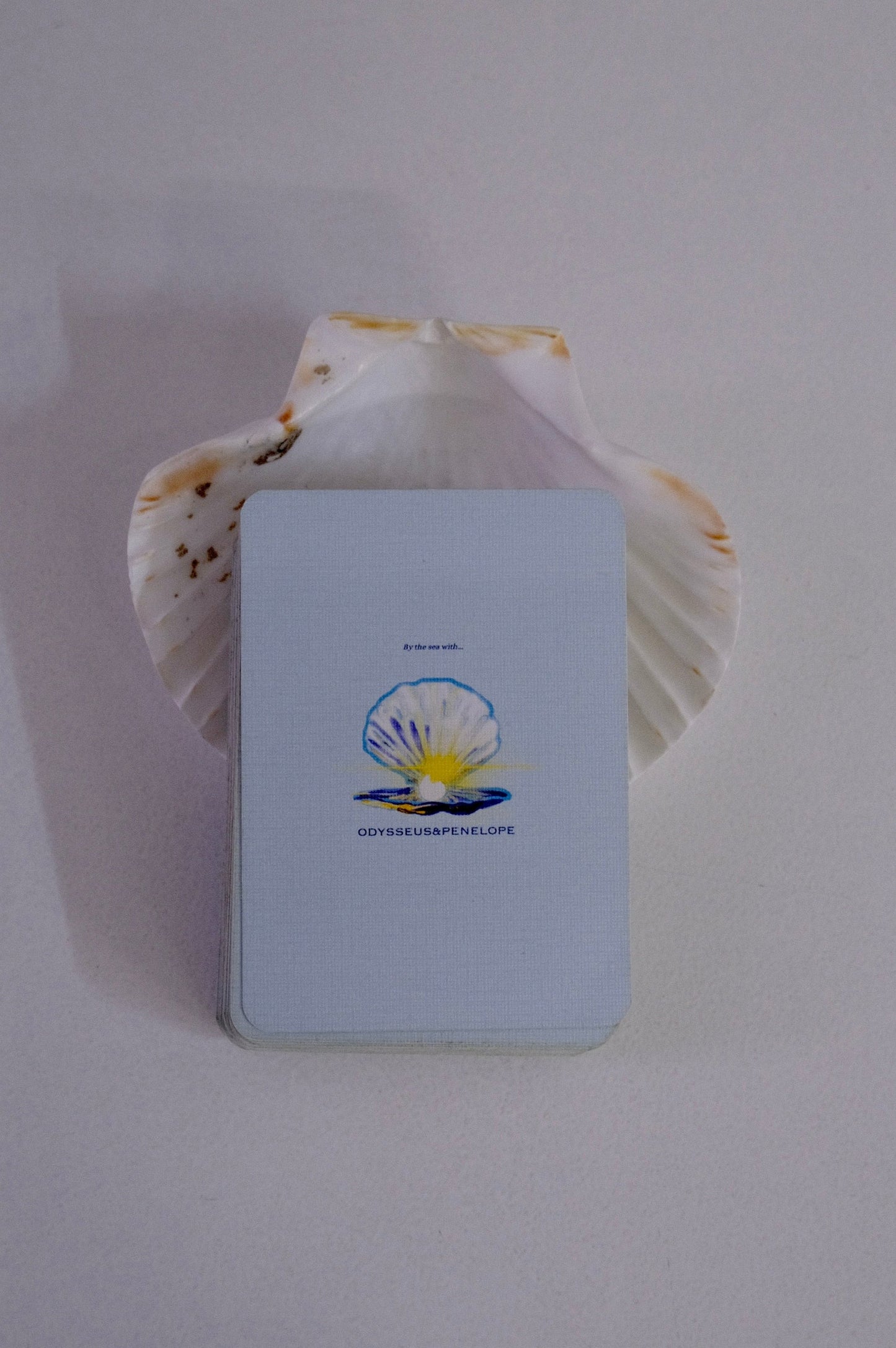 'By the sea with O&P' - Custom playing cards